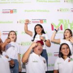 Con gran impulso Blanca Merari inicia su campaña en Leona Vicario Puerto Morelos